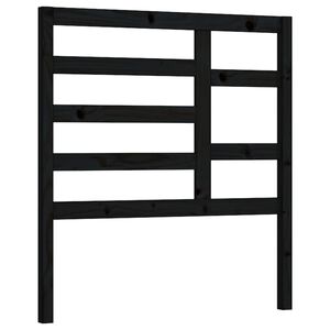 vidaXL S&auml;ngynp&auml;&auml;ty musta 81x4x104 cm t&auml;ysi m&auml;nty