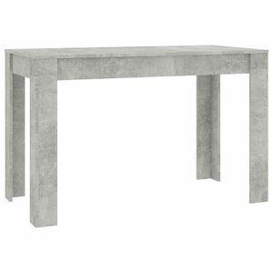 vidaXL Ruokap&ouml;yt&auml; betoninharmaa 120x60x76 cm tekninen puu