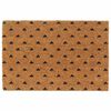 vidaXL Ovimatto luonnollinen 40x60 cm tuftattu kookos