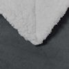 vidaXL Heittoviltti Tumma harmaa 220 x 240 cm Fleese