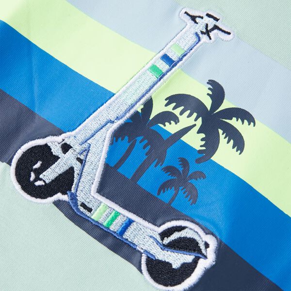 Lasten T-paita vaalea minttu 128