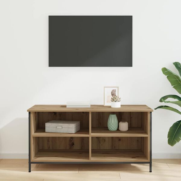 vidaXL TV-kaappi Artisan tammi 100 x 40 x 50 cm Tekninen puu