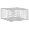 vidaXL Gabioni, jossa 3,5 mm langat ja 5x5 cm verkko 100x100x50 cm