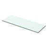 vidaXL Hyllypaneeli Kirkas Lasi 50x12 cm