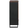 vidaXL Highboard Ruskea 60 x 33 x 100 cm t&auml;ysi mangopuu