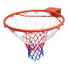 vidaXL Koripallon korirengas korisukalla oranssi 45 cm