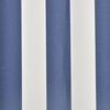 140009 vidaXL Awning Top Sunshade Canvas Navy blue and white 3x2,5 m