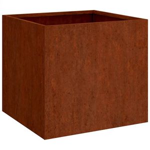 vidaXL Kukkalaatikko 49x47x46 cm Corten ter&auml;s