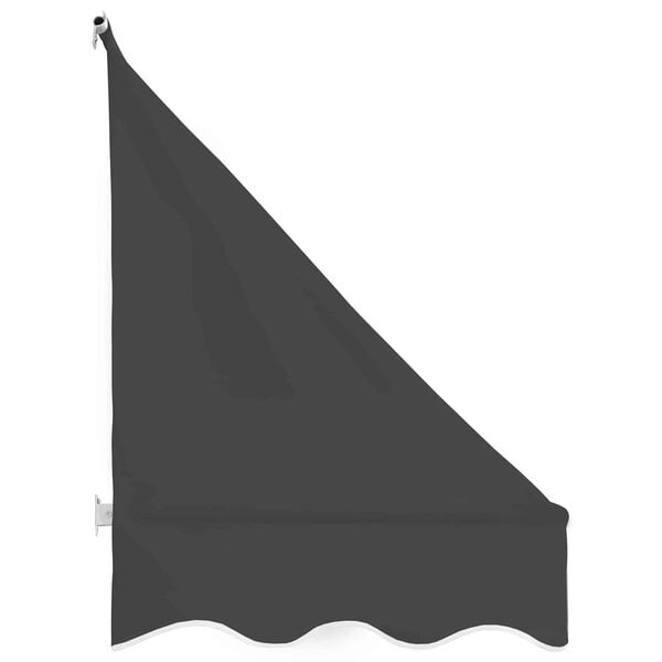 vidaXL Aurinkovarjo Harmaa 300 cm kangas
