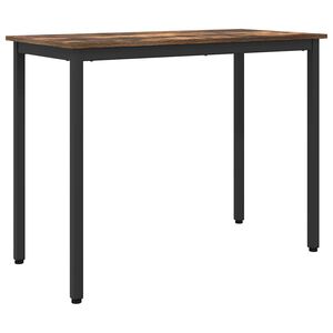 vidaXL P&ouml;yt&auml; Savup&auml;hkin&auml; 100 x 50 x 76,5 cm Kehitetty puu ja ter&auml;s