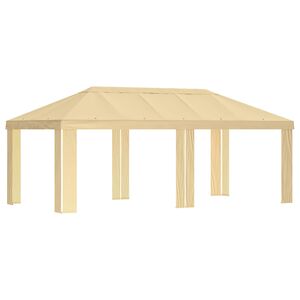 vidaXL Gazebo-kansio 6 x 3 m Kerma Polyesteri 190