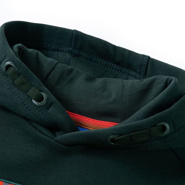 Lasten huppari tummanvihre&auml; 104