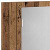 vidaXL LED peilikaappi vanhaa puuta 60x12x45 cm tekninen puu