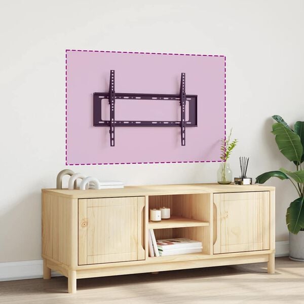 vidaXL TV-sein&auml;kiinnike 26"-63" ruuduille Max VESA 600x400 mm 50 kg