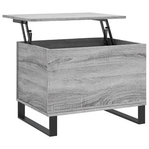 vidaXL Sohvap&ouml;yt&auml; harmaa Sonoma 60x44,5x45 cm tekninen puu