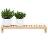 vidaXL Seinävaateripustin Luonnollinen 62 x 10 x 12,5 cm