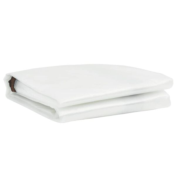 vidaXL Kasvinsuoja silmukoilla 3x8 m polyeteeni