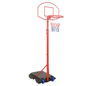 vidaXL Siirrett&auml;v&auml; ja s&auml;&auml;dett&auml;v&auml; koripallosarja 200-236 cm