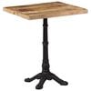 vidaXL Bistrop&ouml;yt&auml; 60x60x77 cm karkea mangopuu