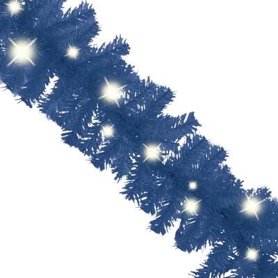 vidaXL Jouluköynnös LED-valoilla 10 m sininen