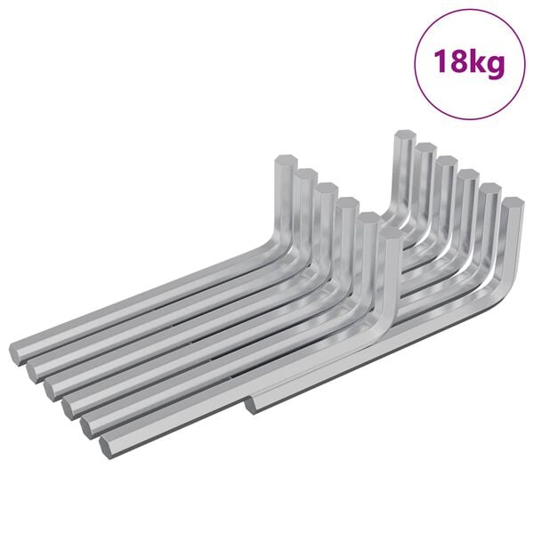 vidaXL Kuusioavain 1800 pcs Hopea 32 x 86 mm Ter&auml;s