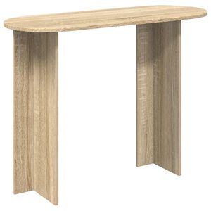 vidaXL Konsolip&ouml;yt&auml; Sonoma-tammi 100 x 39,5 x 75 cm Tekninen puu