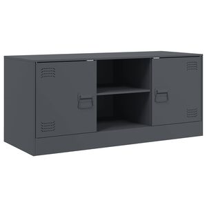 vidaXL TV-taso antrasiitti 99x39x44 cm ter&auml;s