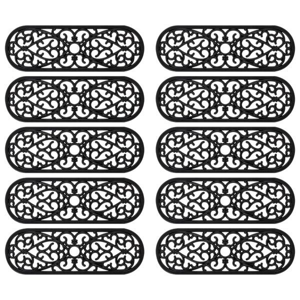 vidaXL Porrasmatot 10 kpl 25x75 cm kumi