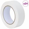 vidaXL Maalaustelat 24 pcs Valkoinen 38mm x 50m Paperi