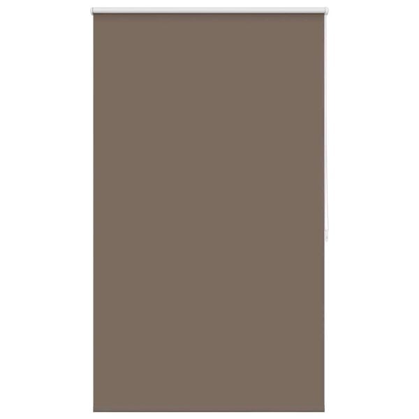 vidaXL Piment&auml;v&auml; rullaverho 84,4x175 cm kangasleveys 80 cm kahvinruskea