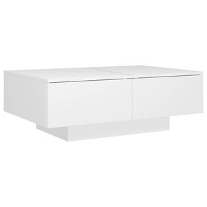 vidaXL Sohvap&ouml;yt&auml; valkoinen 90x60x31 cm tekninen puu