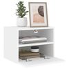 vidaXL TV-sein&auml;kaapit 2 kpl valkoinen 40x30x30 cm tekninen puu