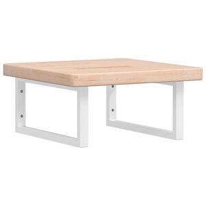 vidaXL Pesuallashylly sein&auml;lle ter&auml;s ja t&auml;ysi tammi