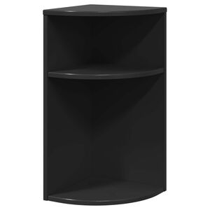 vidaXL P&auml;&auml;typ&ouml;yt&auml; Musta 29,6 x 29,6 x 60 cm Tekninen puu