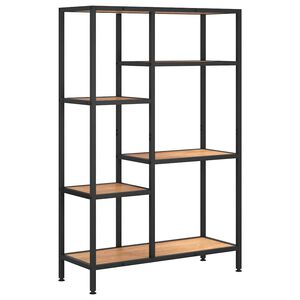 vidaXL Kirjahylly 80x30x120 cm ter&auml;s ja tekninen puu