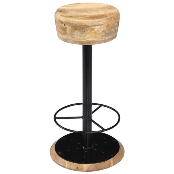 vidaXL Baarituolit 2 kpl t&auml;ysi mangopuu