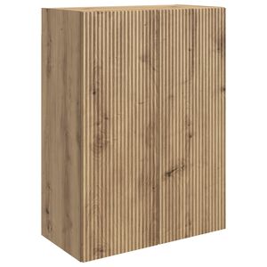 vidaXL Sein&auml;lle Kiinnitett&auml;v&auml; Kaappi 66 x 34,5 x 90 cm Tekninen puu