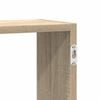 vidaXL Wall Cube Hylly 5 lokeroa Sonoma Oak Engineered Wood