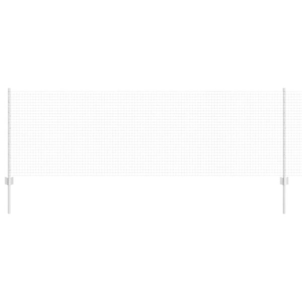 vidaXL Aita ja Tuki Hopea 0,8 x 25 m Ter&auml;s