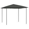 vidaXL Huvimaja 3x3x2,6 m antrasiitti 160 g/m&sup2;