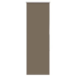 vidaXL Rullaverho, piment&auml;v&auml;, kahvinruskea, 40x130 cm, kangas, leveys 35,7 cm, polyesteri