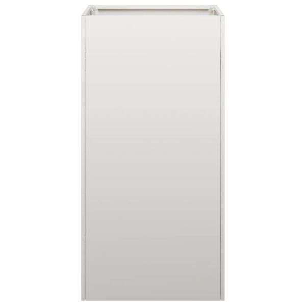 vidaXL Kukkalaatikko 40x40x80 cm ruostumaton ter&auml;s