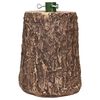 vidaXL Rungon muotoinen joulukuusen jalka &Oslash; 23 x 34 cm Magnesiumoksidi