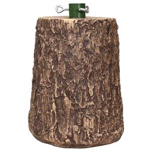 vidaXL Rungon muotoinen joulukuusen jalka &Oslash; 23 x 34 cm Magnesiumoksidi