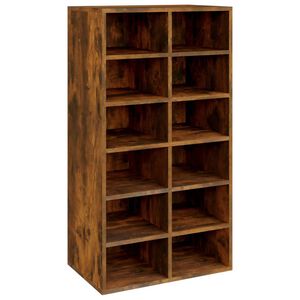 vidaXL Kenk&auml;teline savutammi 54x34x100,5 cm tekninen puu
