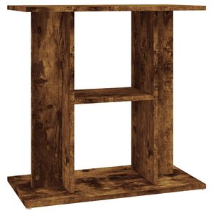 vidaXL Akvaarioteline savustettu tammi 60x30x60 cm keinopuu