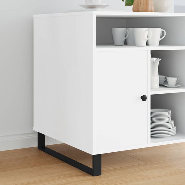 vidaXL Huonekalujalat 12 pcs Musta 59,6 x 4 x 10 mm Rauta