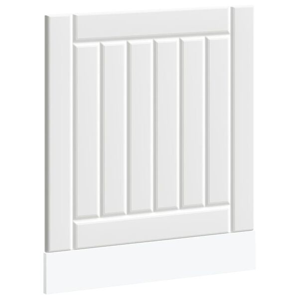 vidaXL astianpesukonepaneeli Lucca valkoinen suunniteltu puu