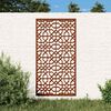 vidaXL Puutarhasein&auml;koriste 105x55 cm corten ter&auml;s Maurikuvio