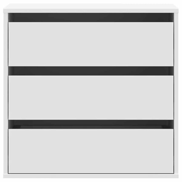 vidaXL Kulmalipasto valkoinen 60x41x58 cm tekninen puu